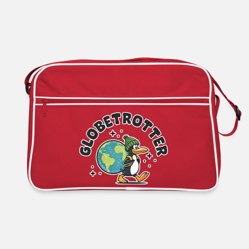 Globetrotteur, soif de voyage Sac Retro