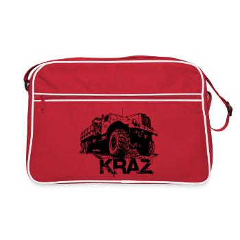 KrAZ-255 - Sac Retro - rouge/blanc - Devant