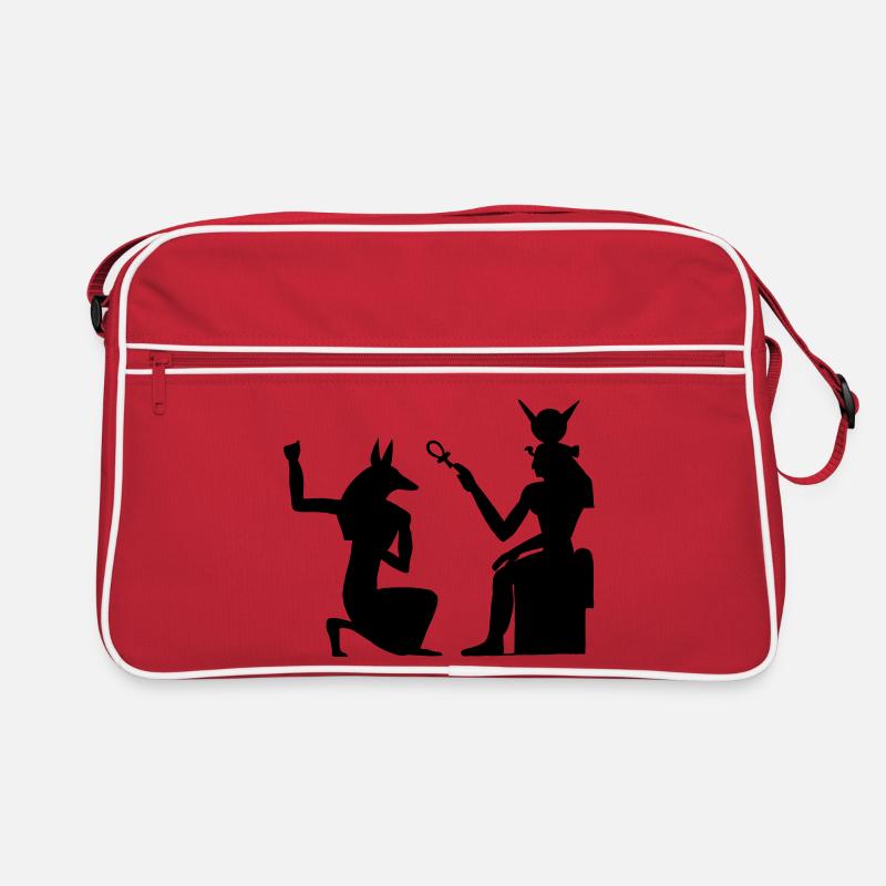 Pyramide hiéroglyphes égyptiens pharaon Sac Retro