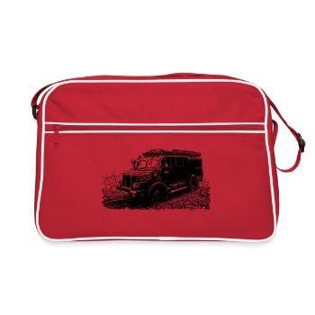 IFA H3A Fire Brigade - Retro Bag - red/white - Front
