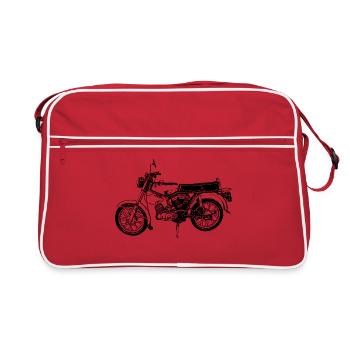 S50 - Sac Retro - rouge/blanc - Devant