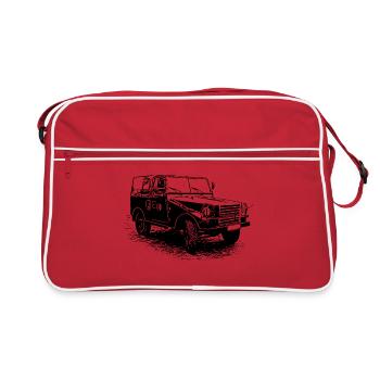 IFA P3 | GDR | NVA - Retro Bag - red/white - Front