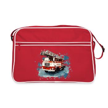 IFA W50 Fire Brigade Turntable Ladder - Retro Bag - red/white - Front