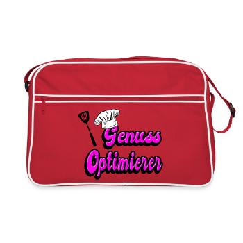 Enjoyment Optimizer - Retro Bag - red/white - Front