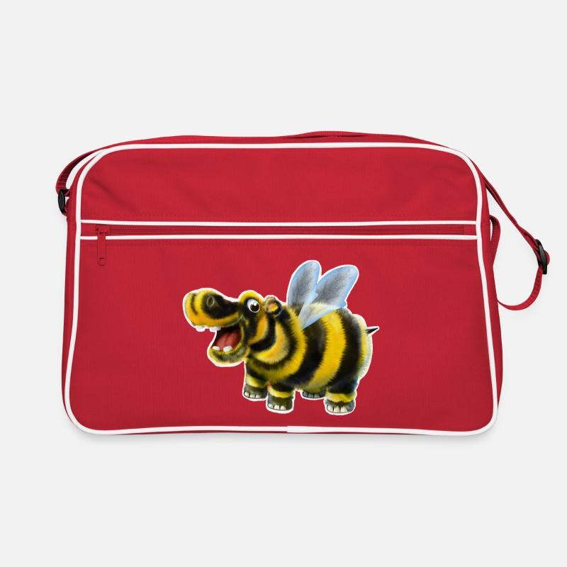 L’hippopotame bourdon Sac Retro
