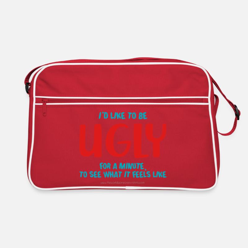 I'd like to be ugly Retro Bag