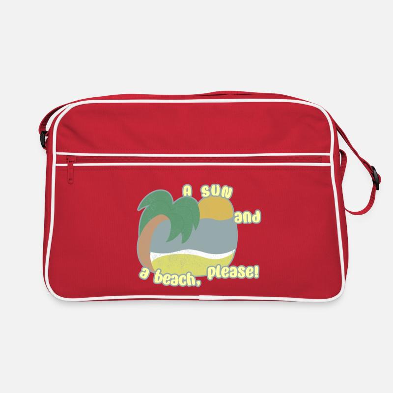 Sun and Beach Retro Tasche