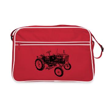 Tracteur Poney - Sac Retro - rouge/blanc - Devant