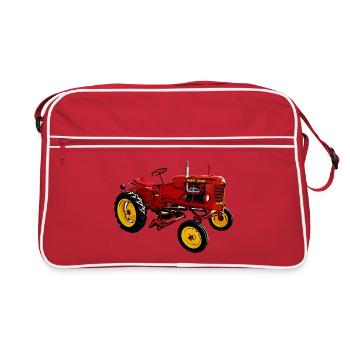 Tracteur Poney - Sac Retro - rouge/blanc - Devant