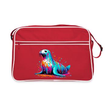 Seal - Retro Bag - red/white - Front