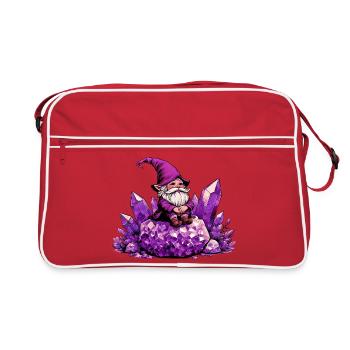Gnome - Sac Retro - rouge/blanc - Devant
