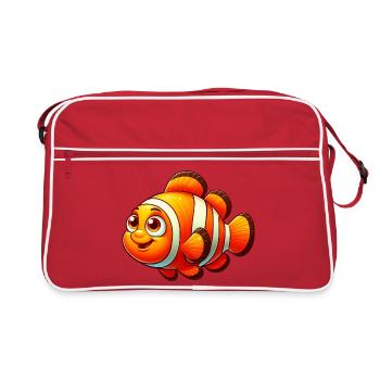 Clownfish - Retro Bag - red/white - Front