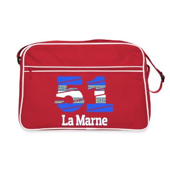 51 - Retro Bag - red/white - Front
