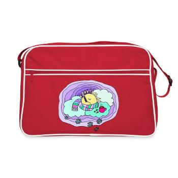 Collection Bébé Soleil d’Été 08 - Sac Retro - rouge/blanc - Devant