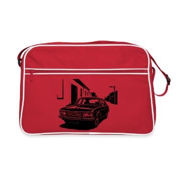 Légende de la limousine du bloc de l’Est - Sac Retro - rouge/blanc - Devant
