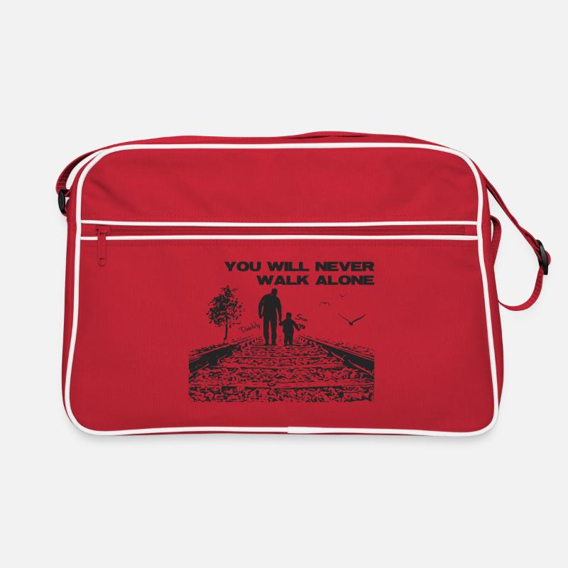 Vater & Sohn – Niemals allein Retro Tasche