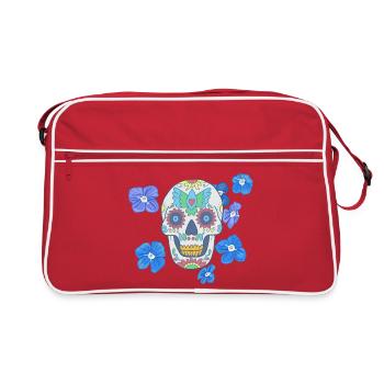 Mexican Sugar Bowl - Retro Bag - red/white - Front