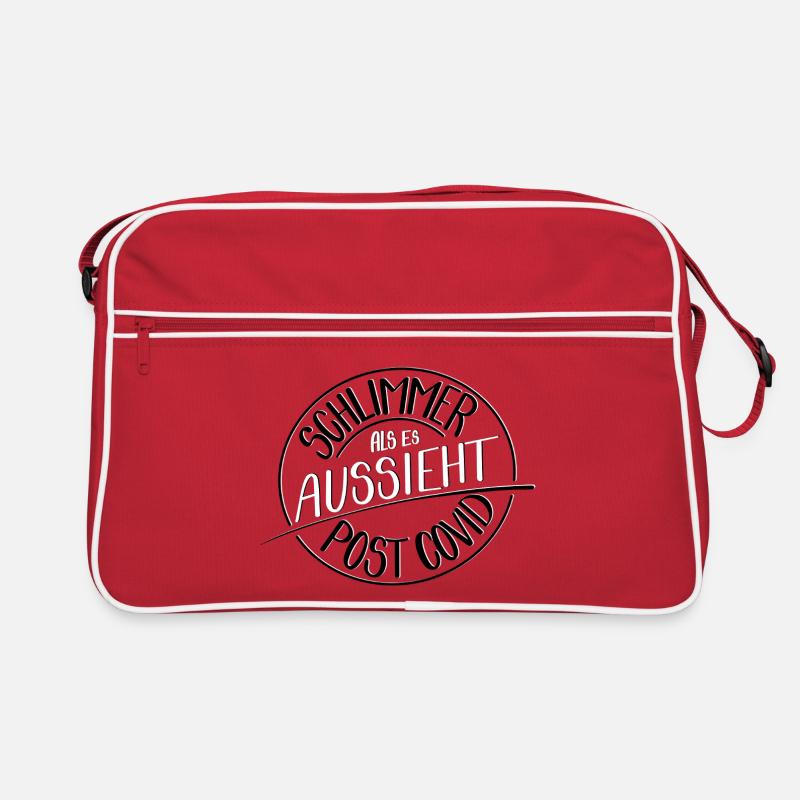 Schlimmer als es aussieht, Post Covid Retro Tasche