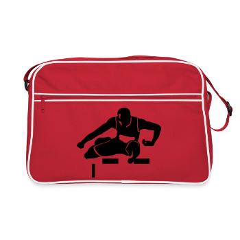 athletics - Retro Bag - red/white - Front