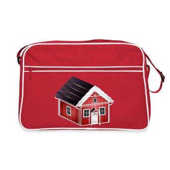 2192215_302465285_zauberhaftes_kleines_rotes_sc - Sac Retro - rouge/blanc - Devant