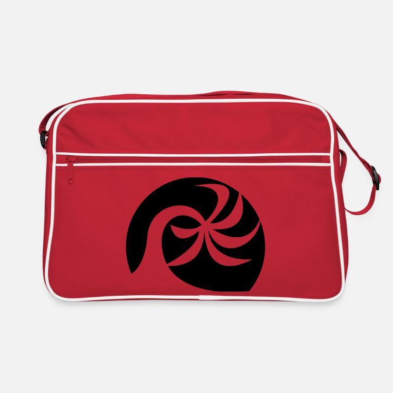 Plage de palmiers Sac Retro