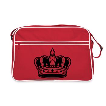 Crown Symbol - Retro Bag - red/white - Front
