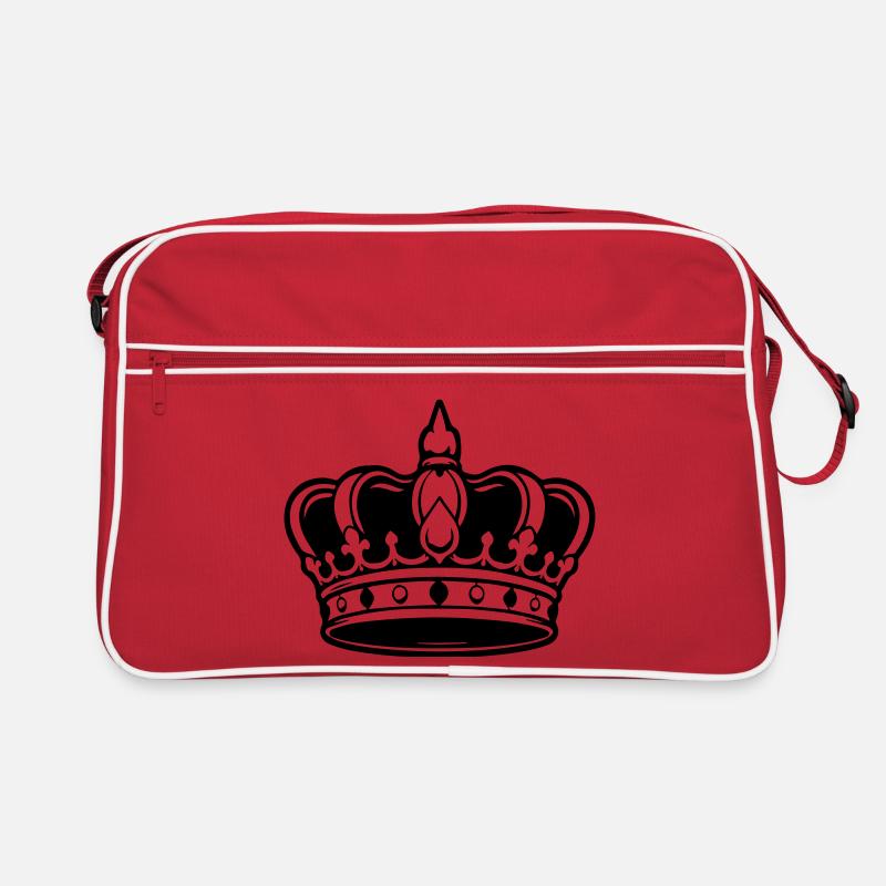 Crown Symbol Retro Bag