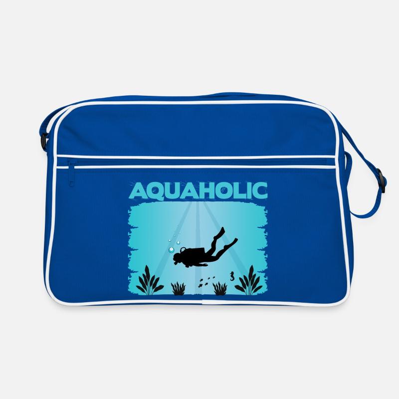 Diver Saying Design Retro Bag