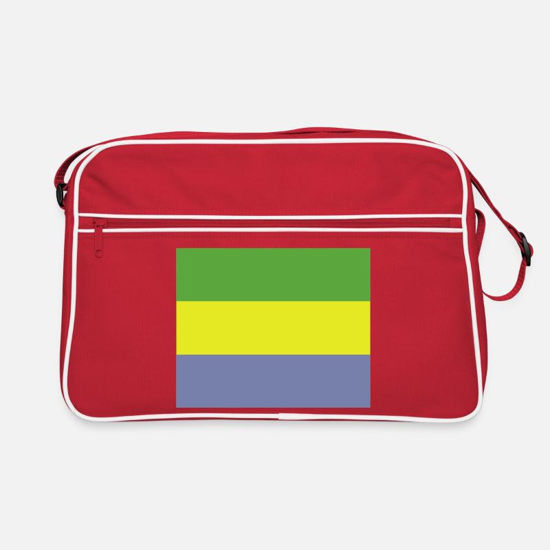 Drapeau gabonais Sac Retro