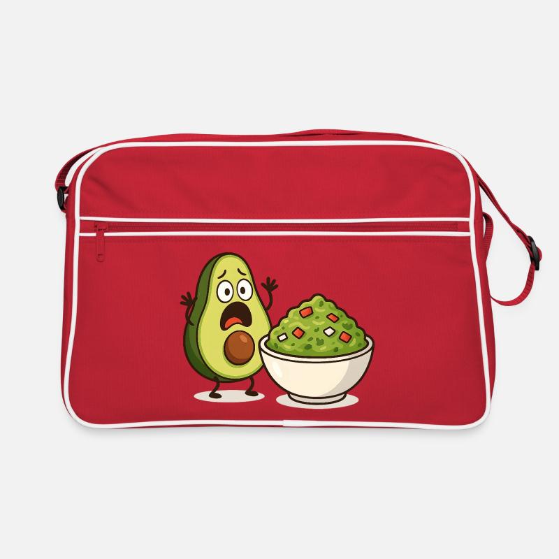Avocado Guacamole Shock Retro Bag