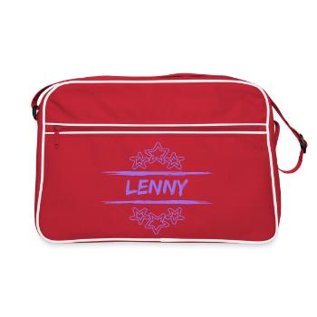Birth name Lenny - Retro Bag - red/white - Front