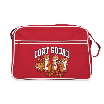 Équipage Coatis - Sac Retro - rouge/blanc - Devant