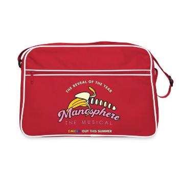 Manosphere The Musical - Retro Bag - red/white - Front