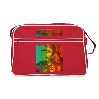 Awesome Since 1998 - Retro Bag - red/white - Front