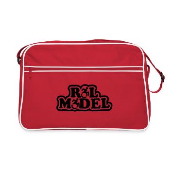 Role model. For the real wheelchair user # - Retro Bag - red/white - Front