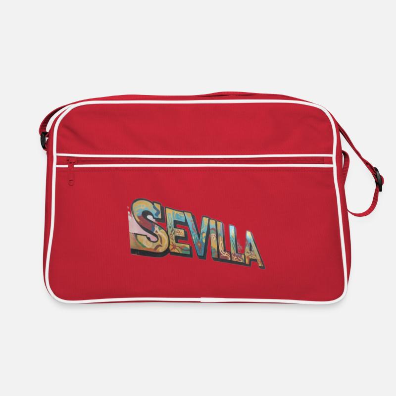 Sevilla Graffiti Farbenspiel Retro Tasche