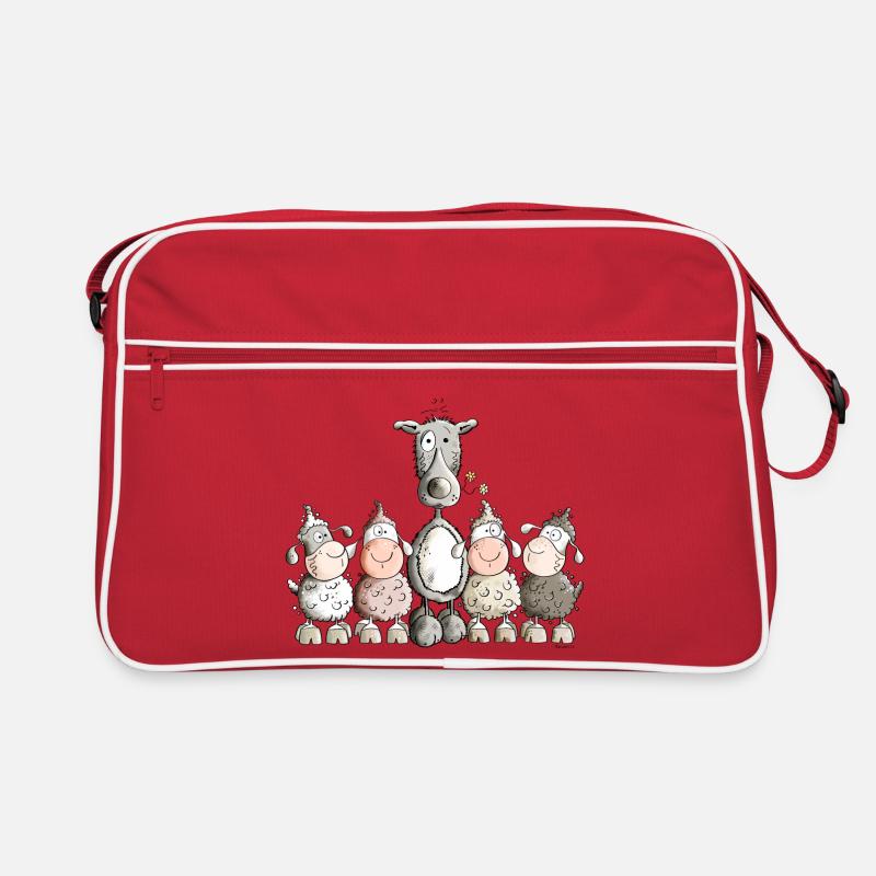 Loup et amis Sac Retro