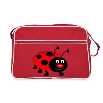 ladybug - Retro Bag - red/white - Front