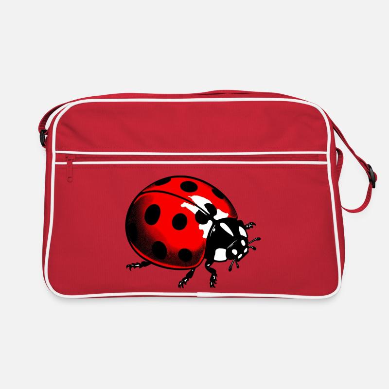 Marienkäfer Retro Tasche