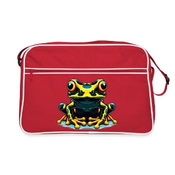 Grenouille - Sac Retro - rouge/blanc - Devant
