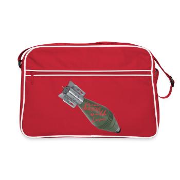 De l’Ukraine avec amour - Sac Retro - rouge/blanc - Devant
