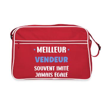 Unrivaled Best Seller - Retro Bag - red/white - Front