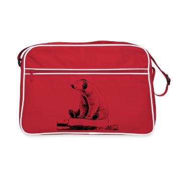 Arctic Beats - Retro Bag - red/white - Front