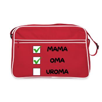 OMA Checklist - Retro Bag - red/white - Front
