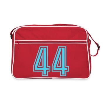 44 - Retro Bag - red/white - Front