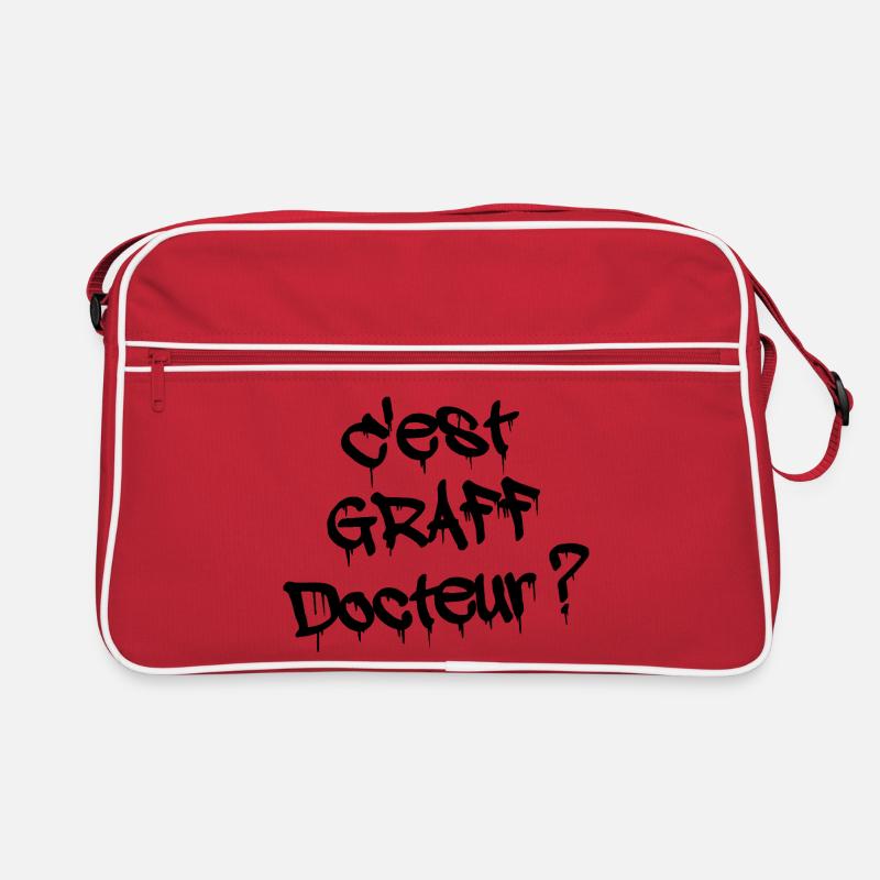 IST ES GRAFFITI, DOKTOR? Retro Tasche