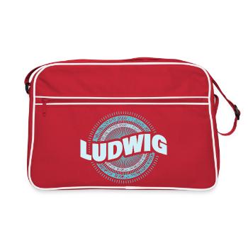 Ludwig - Retro Bag - red/white - Front
