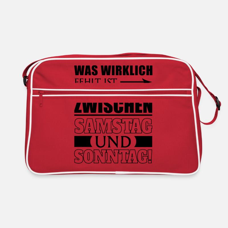 What is really missing is a day between... Retro Bag