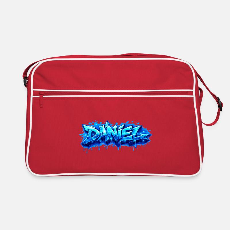 Graffiti DANIEL Name Gift Ideal Printable Retro Bag