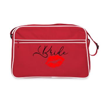 jeune mariée - Sac Retro - rouge/blanc - Devant